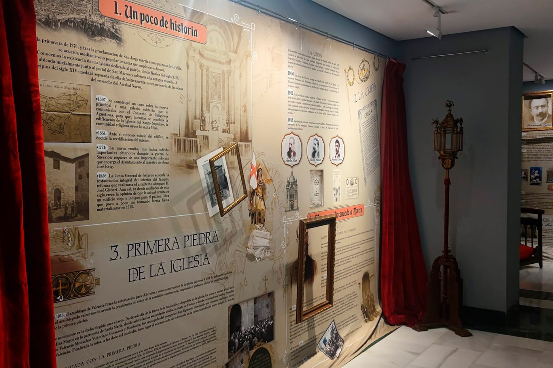 Exposición "El templo, su historia y cien años vividos"